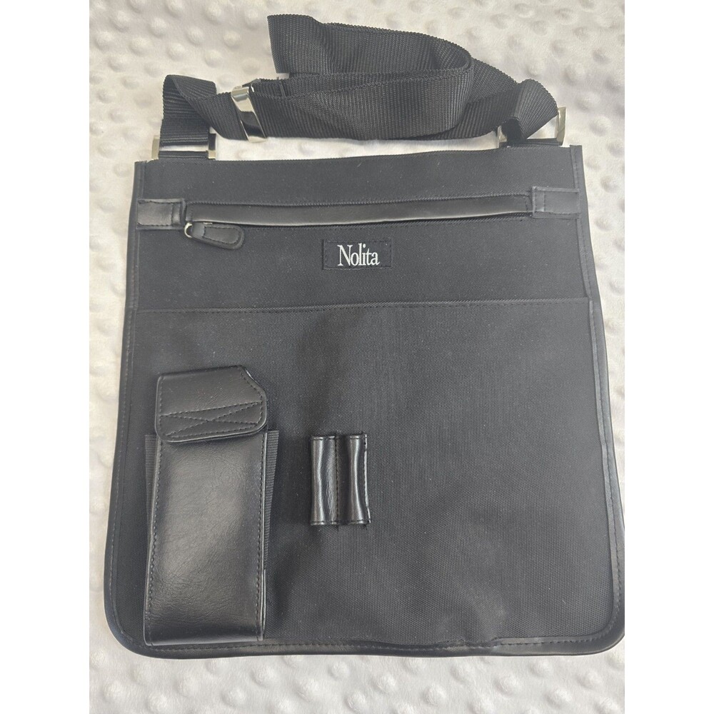 Vintage 90s Graham Webb England Nolita Hair Care Hairstylist Cross Body Purse Ad